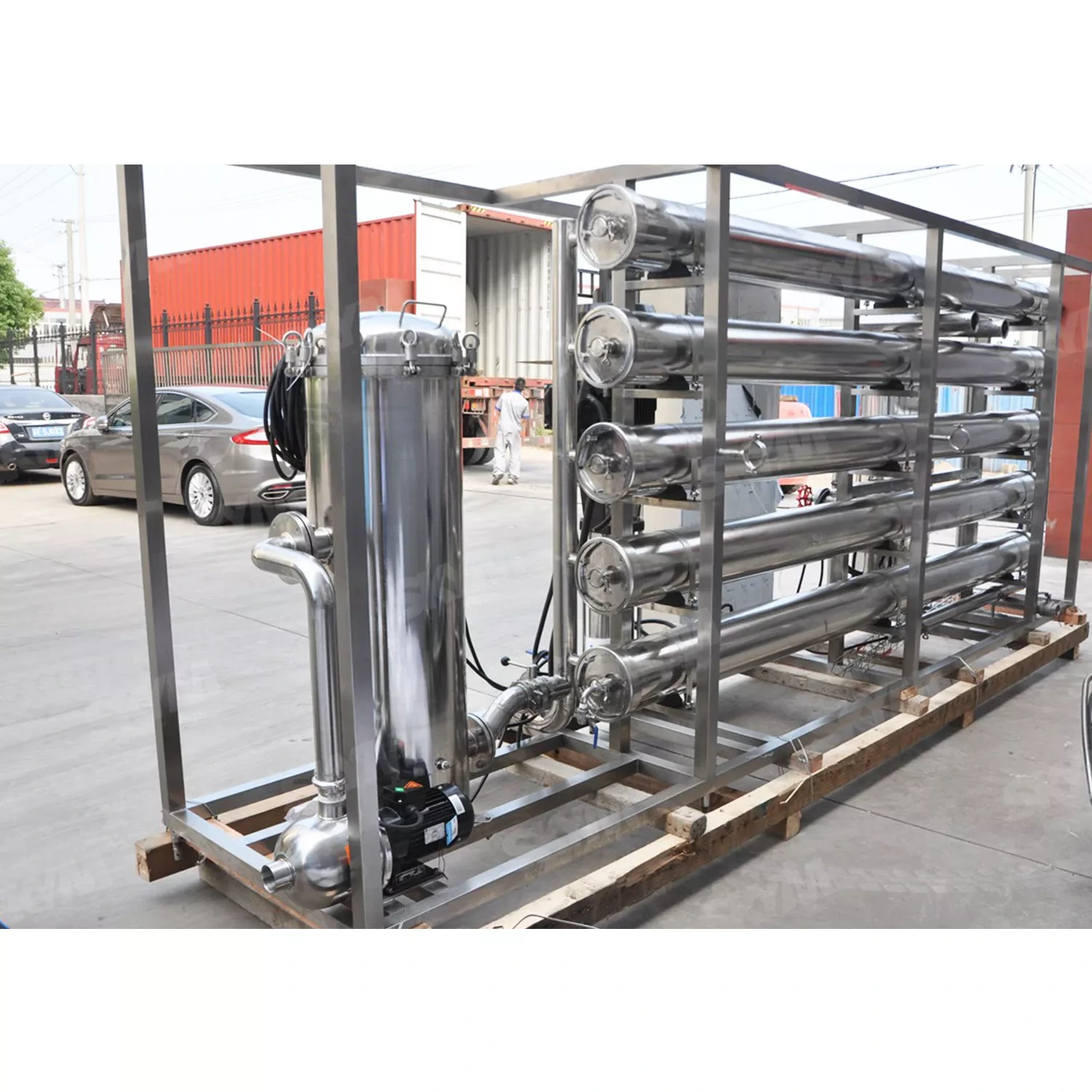15t Industrial RO UV Water Treatment Machine  1