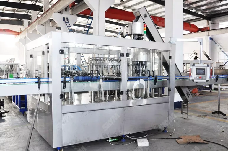 16 Heads Hot Fill 200 ml Juice Filling Machine 1