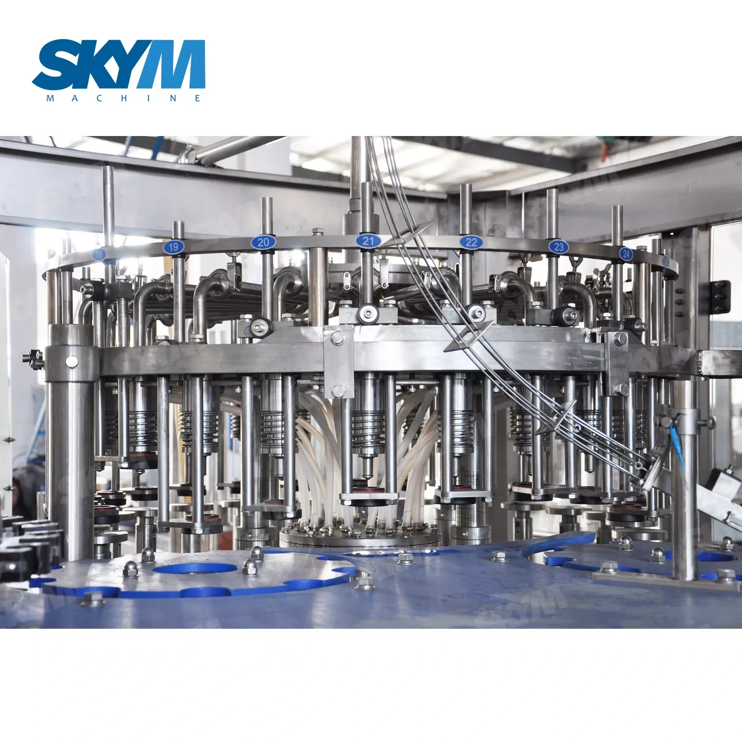 14 Heads Vodka Glass Bottle Filling Machine 1