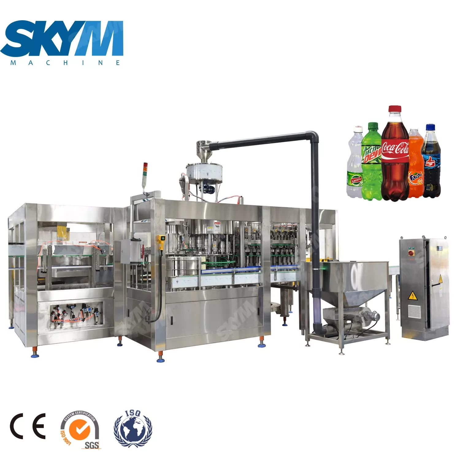  High Capacity 15000BPH Bottle Filling Machine For Soft Drinks 1