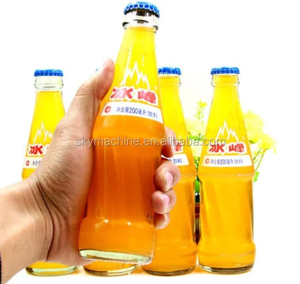  Glass Bottle Gas Added Beverage High Speed Filling Machine  7