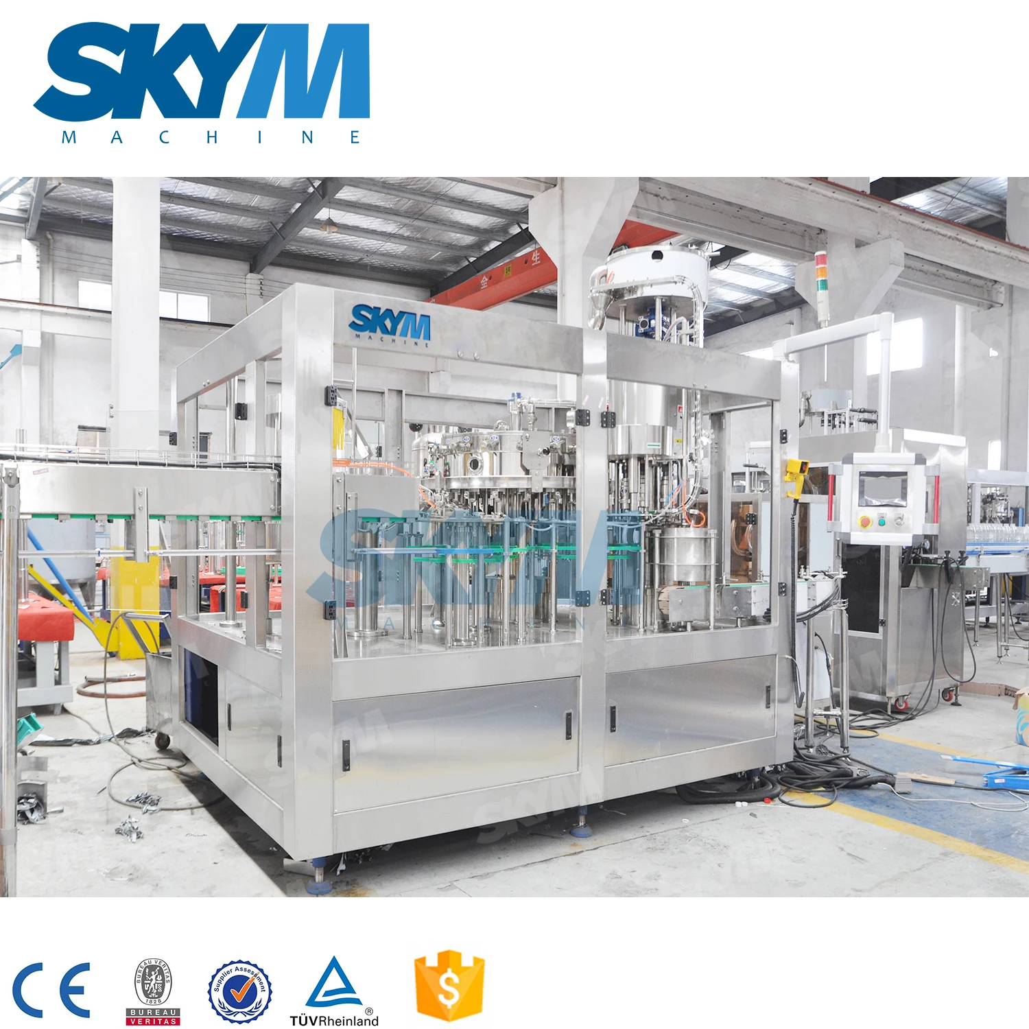 16 Heads Carbonated Drink Soda Water Filling Machine 8