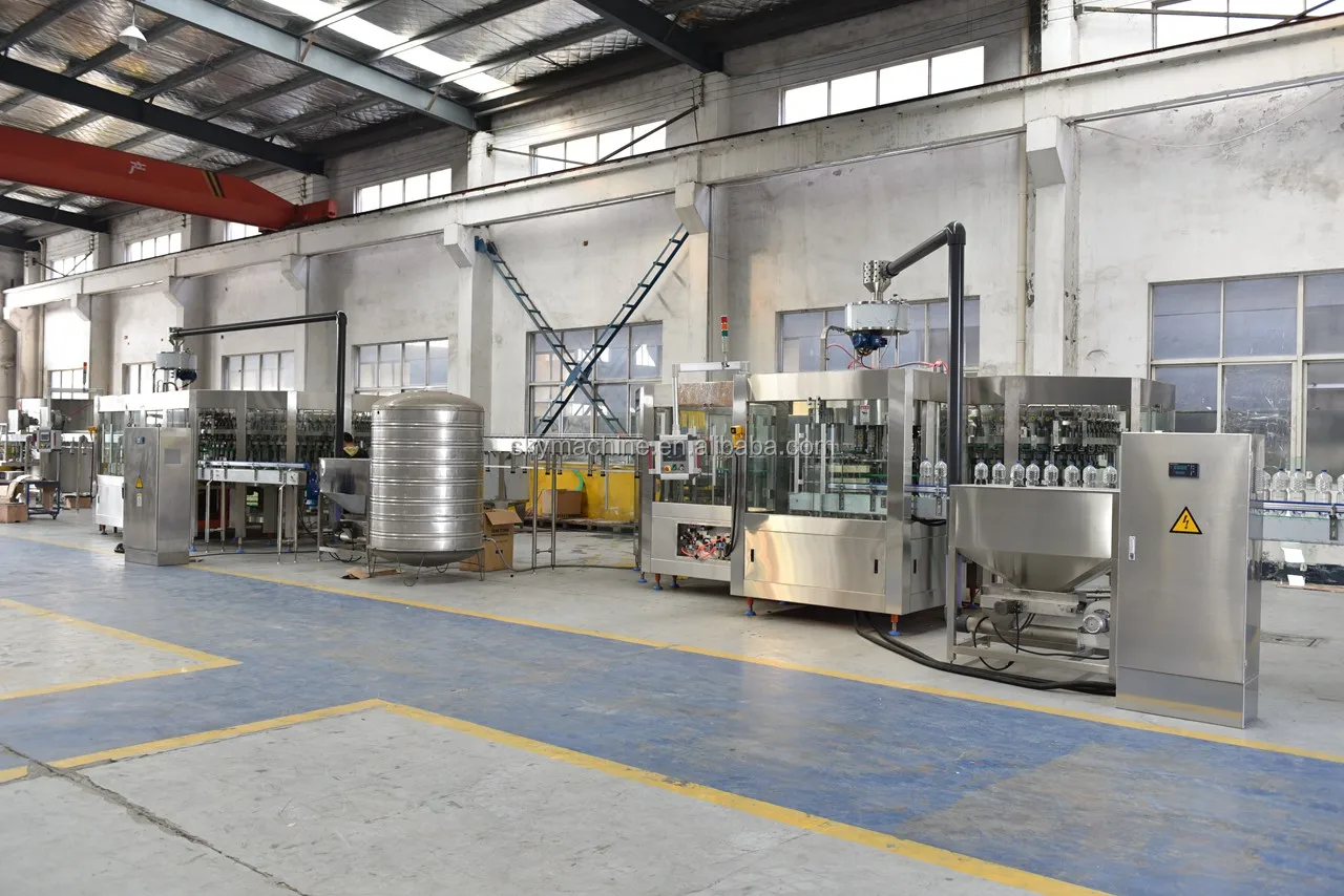 Aluminum Cans Tins Beer Carbonated Beverage Bottling Equipment 22