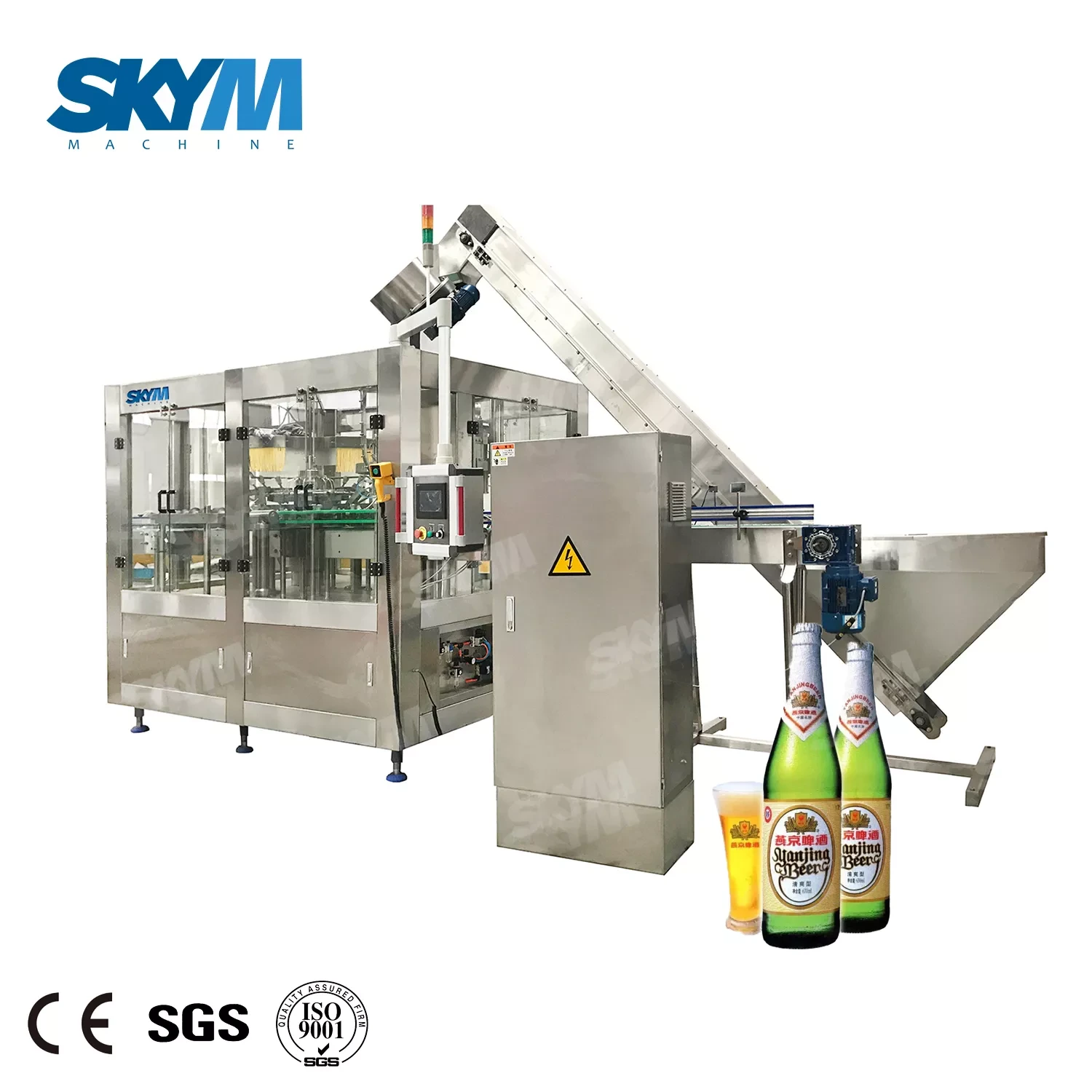 Glass Bottled Beer Filling Packing Machine Bottling Line Equipment  1