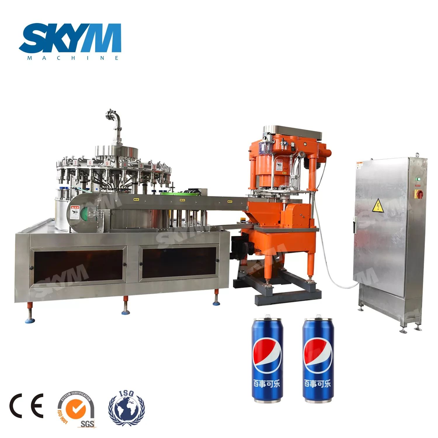Automatic Completely Line Fruit Juice Industrial Can Filling Equipment 1