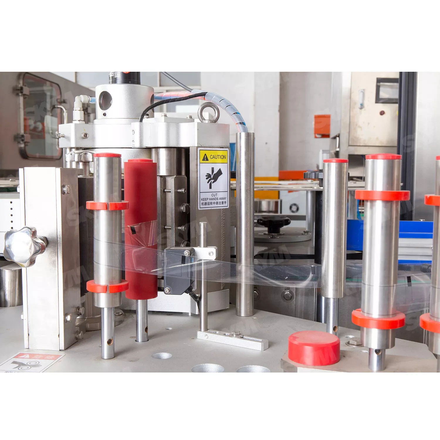 Drink Bottles OPP Hot Melt Glue Label Labeling Machine 1