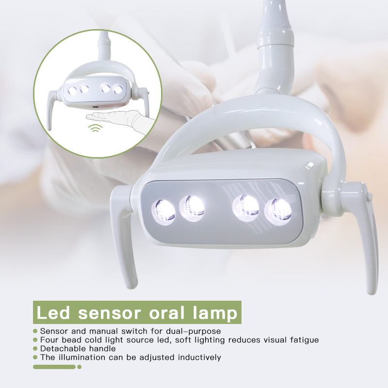 TK-601 Complete Dental Chair Unit With Operation LED Lamp 5