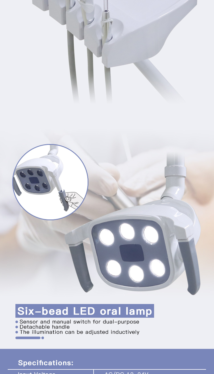 New Tuo Kang TK-701 Largest Tool Tray Fashion Dental Unit Chair Unique Design Manufacture 6