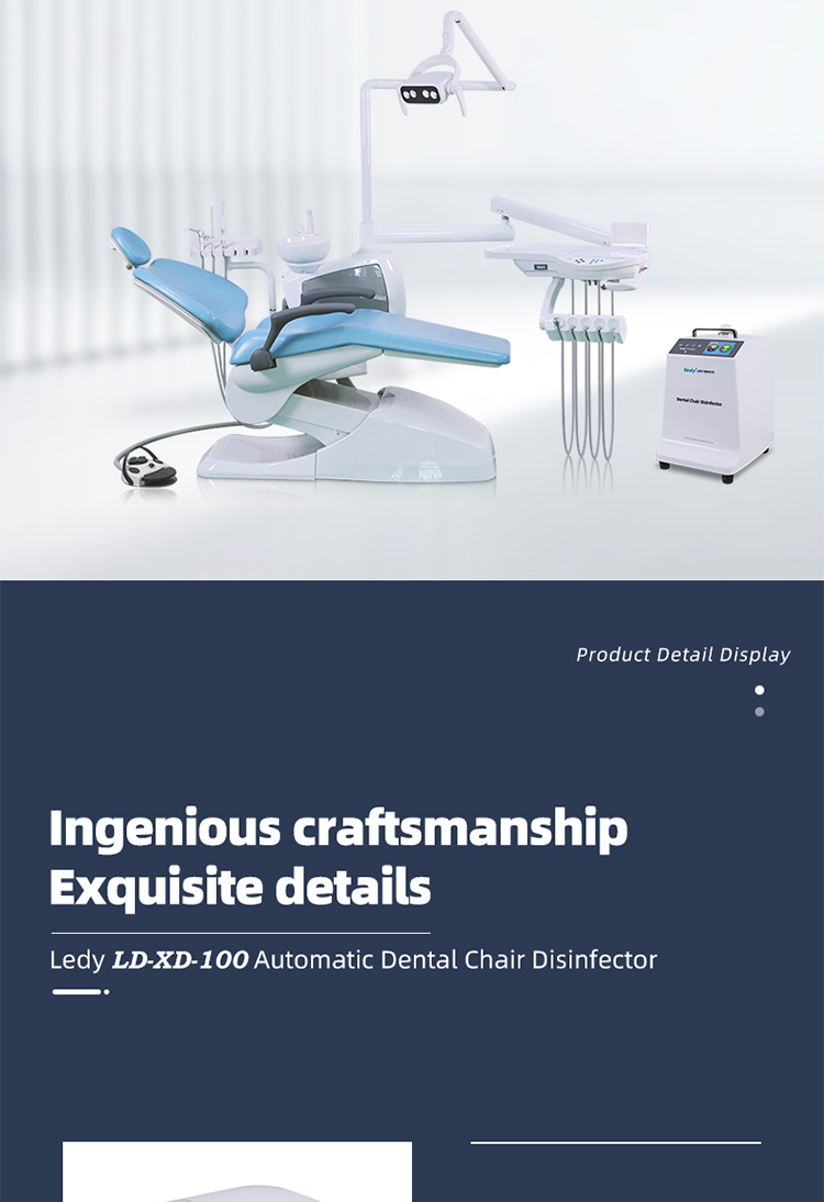 Complete New Design LD-XD-100 Automatic Dental Chair Disinfector Dental Unit Tubing Cleaning-TK Dental 13