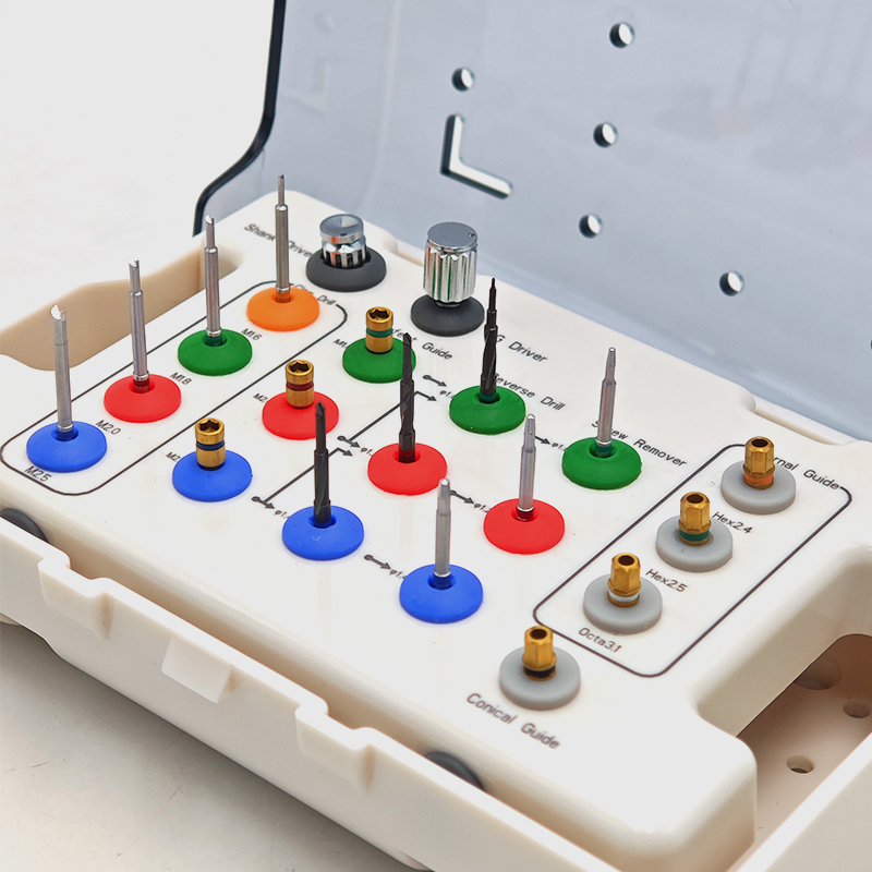 Best Dental Implant Screw Removal Kit Damaged Screw Extractor Set Supplier & manufacturers Company - TK Dental 18