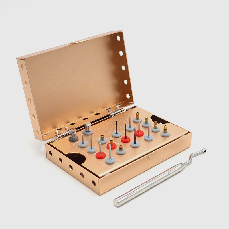 Best Dental Implant Screw Removal Kit Damaged Screw Extractor Set Supplier & manufacturers Company - TK Dental 12