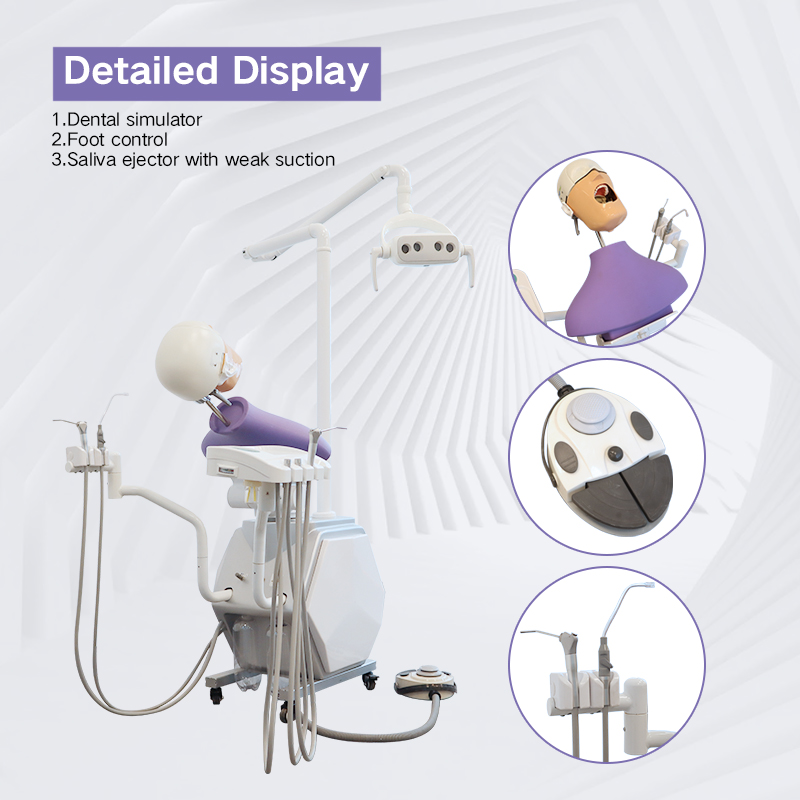 TKS-002 Dental simulation unit student training system phantom head simulator 4