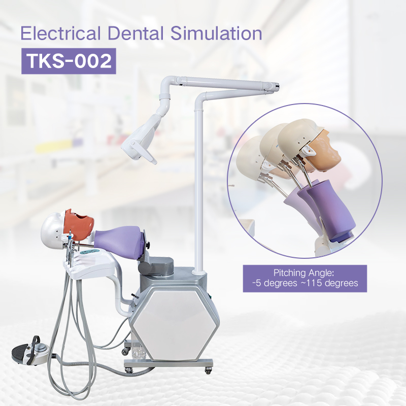 TKS-002 Dental simulation unit student training system phantom head simulator 3