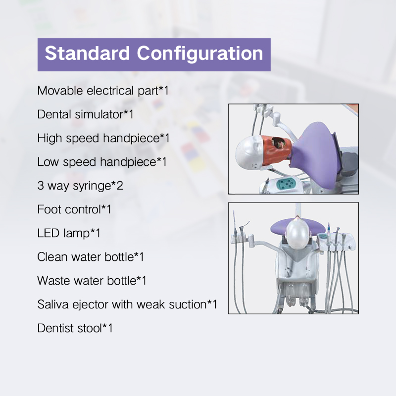 TKS-002 Dental simulation unit student training system phantom head simulator 7