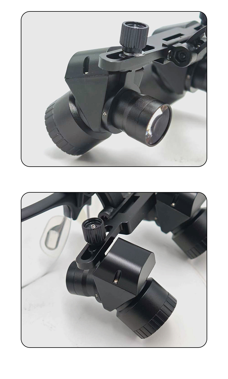 TKLP-028 Dental Loupes & Head LED Spotlight medical head mounted magnifying lens lamp, oral microsurgery glasses- TK 17