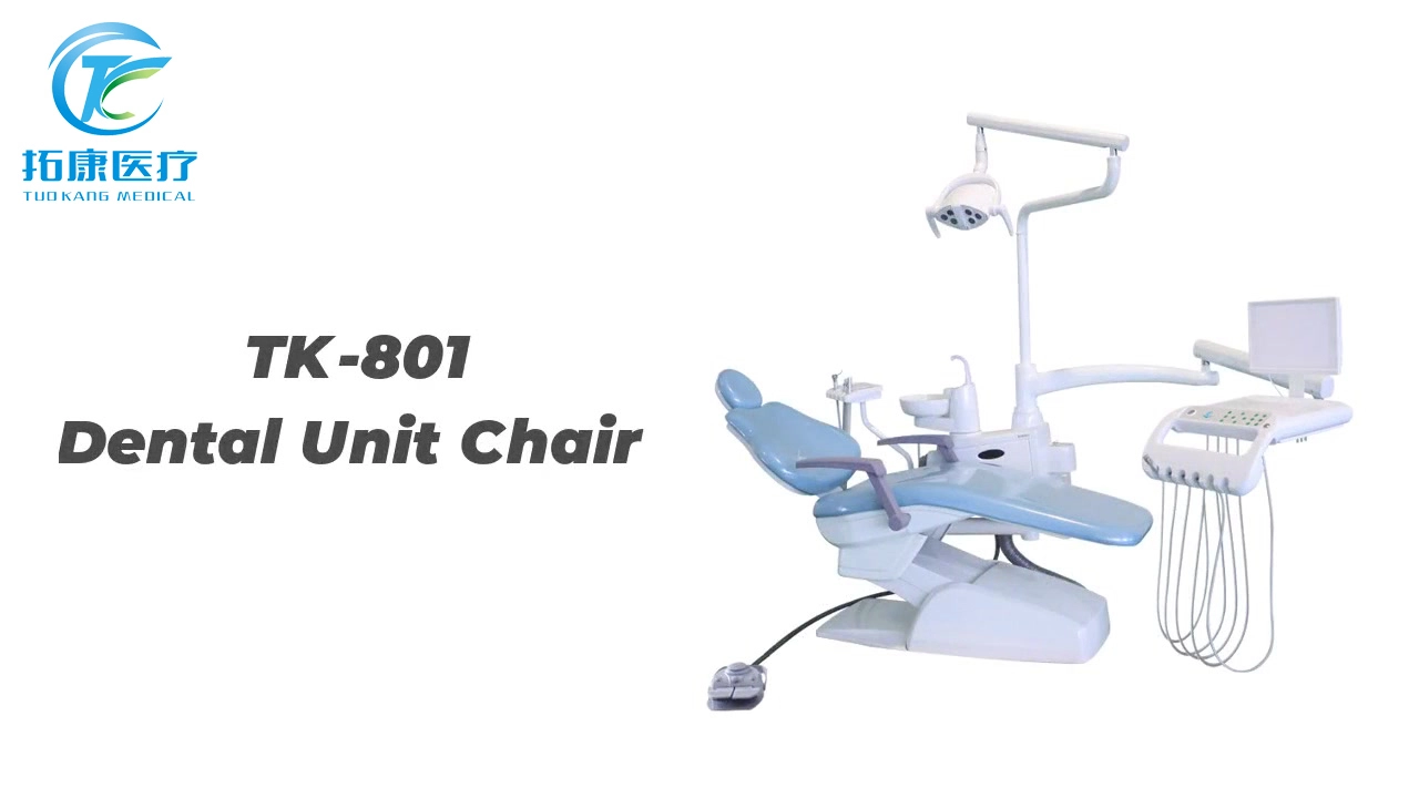Hot Selling Competitive &amp; Fashion Tuokang TK-801 Dental Unit Chair 1