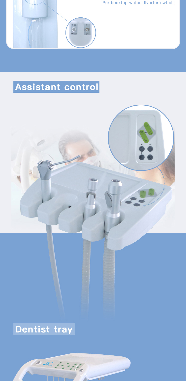 Hot Selling Competitive & Fashion Tuokang TK-801 Dental Unit Chair 9