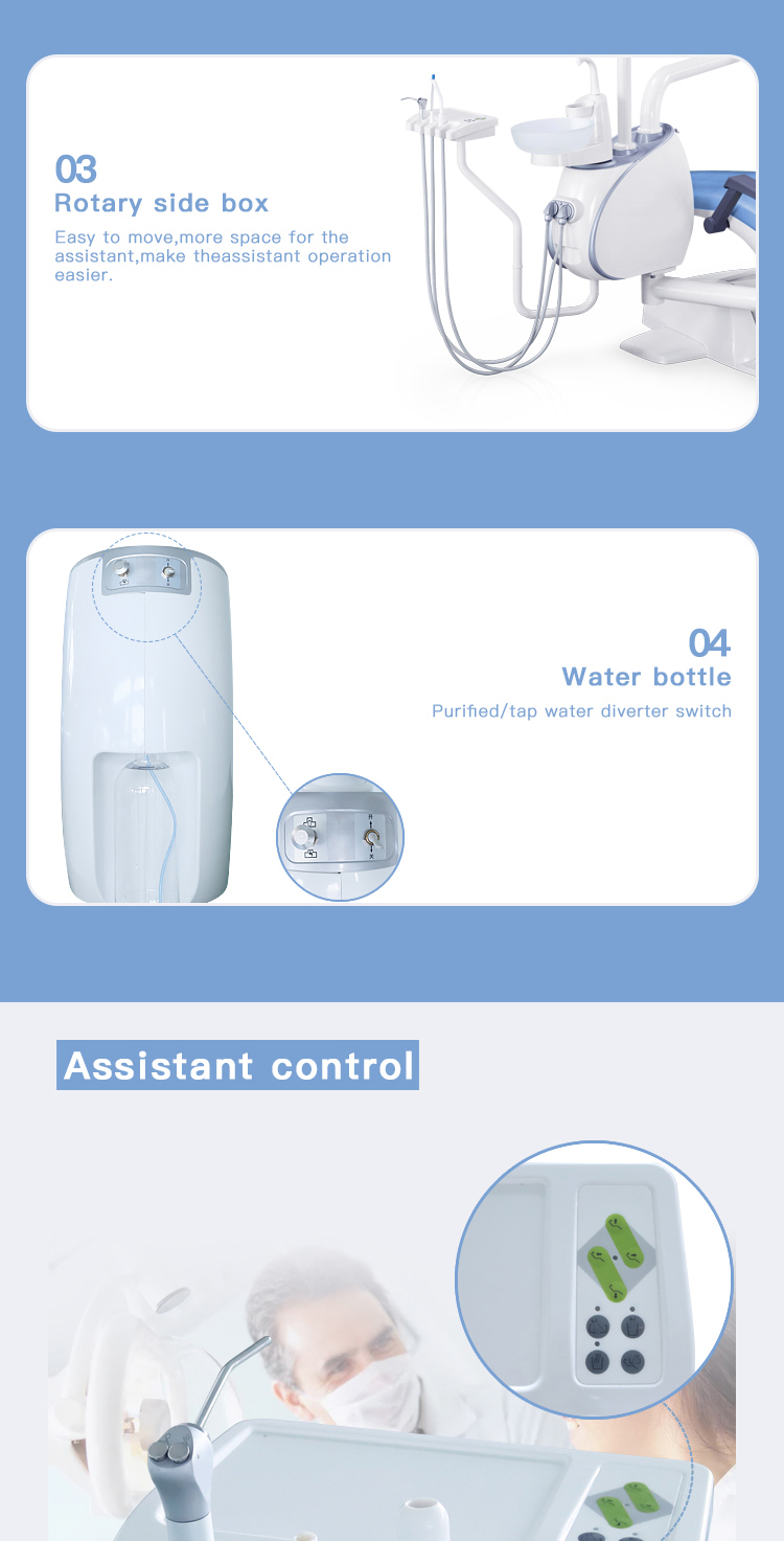 OEM/ODM Complete Dental Unit Chair Tuokang TK-802 Dental Chair 8