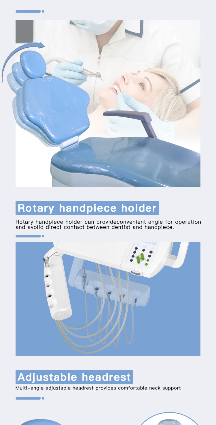 OEM/ODM Complete Dental Unit Chair Tuokang TK-802 Dental Chair 4