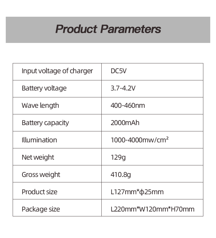 Best BG-150 Dental Wireless LED Curing Light Curable Resin Oral Hygiene Cordless Device  in China - Tuo Kang 19