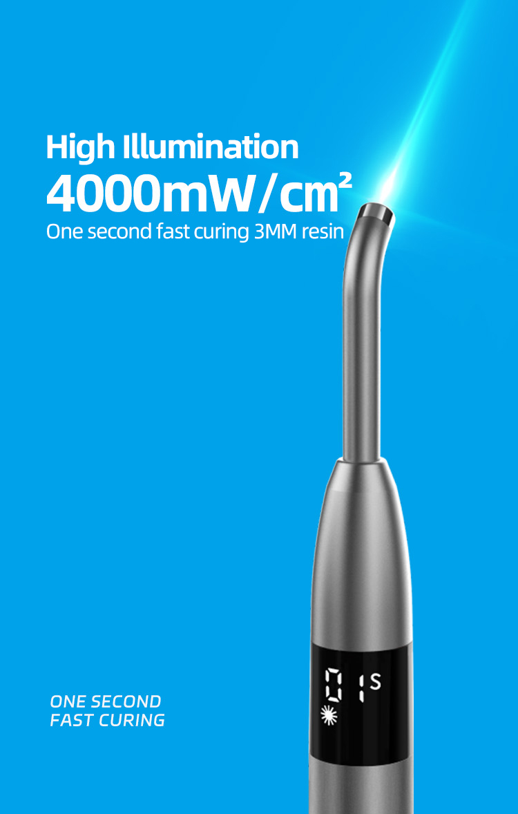 Best BG-150 Dental Wireless LED Curing Light Curable Resin Oral Hygiene Cordless Device  in China - Tuo Kang 11