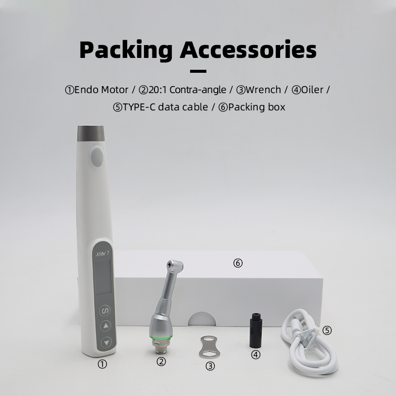 TKEM-020 Dental Smart Wireless Endo Motor for Root Canal Treat 360° Rotatable Portable Dental Root Canal Motor-TK Dental 9
