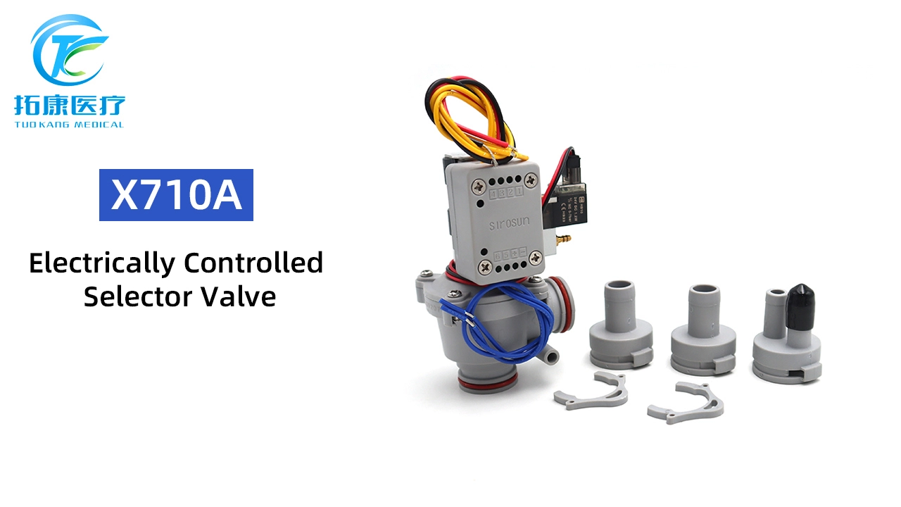 China X710A cylinder electronic control position selection valve dental electronic control selector valve-TK Dental 1
