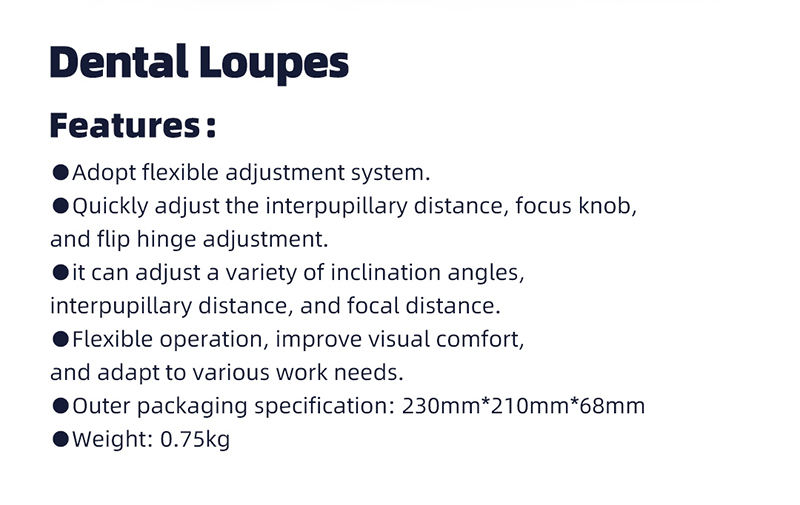 Best Foshan best selling TKLP-025 Dental Loupes & LED Spotlight Company - TK Dental 13