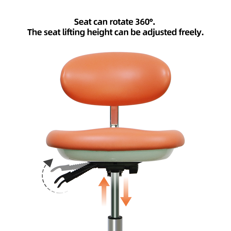 TKDS-008 Dentist Stool Economic Aluminum Dental Chair for Doctor -TK Dental 10