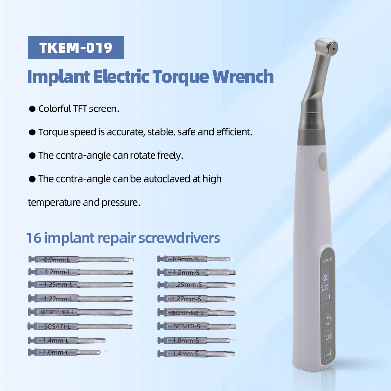 Portable dental implant electric torque wrench Driver TKEM-019 Dentistry Universal Implant Repair Tools-TK Dental 8