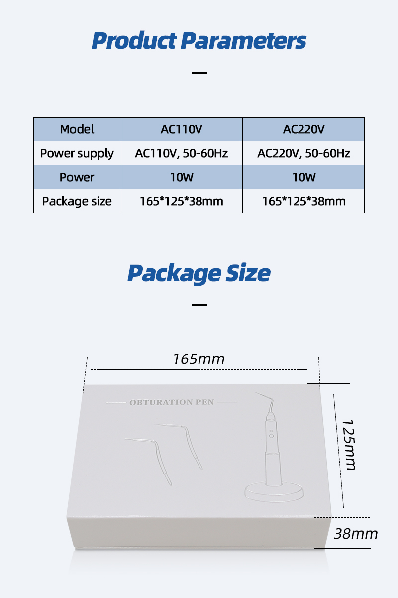 Best TKP-001Dental Gutta Percha Obturation System Endo Heated Pen with 2 Tips Company - Tuo Kang 14