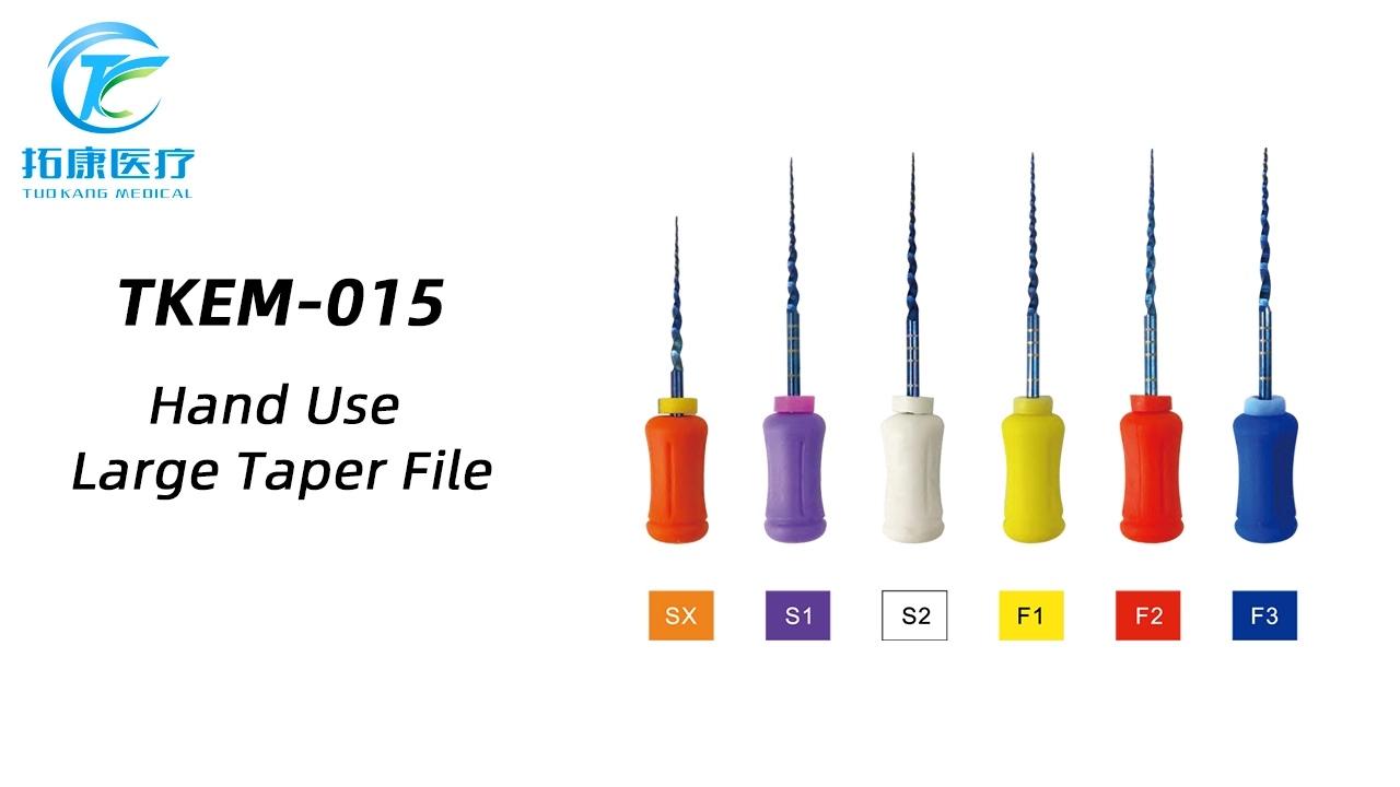 Dental hand used expansion needles, nickel titanium files, large taper root canal treatment file needles-TK dental 1