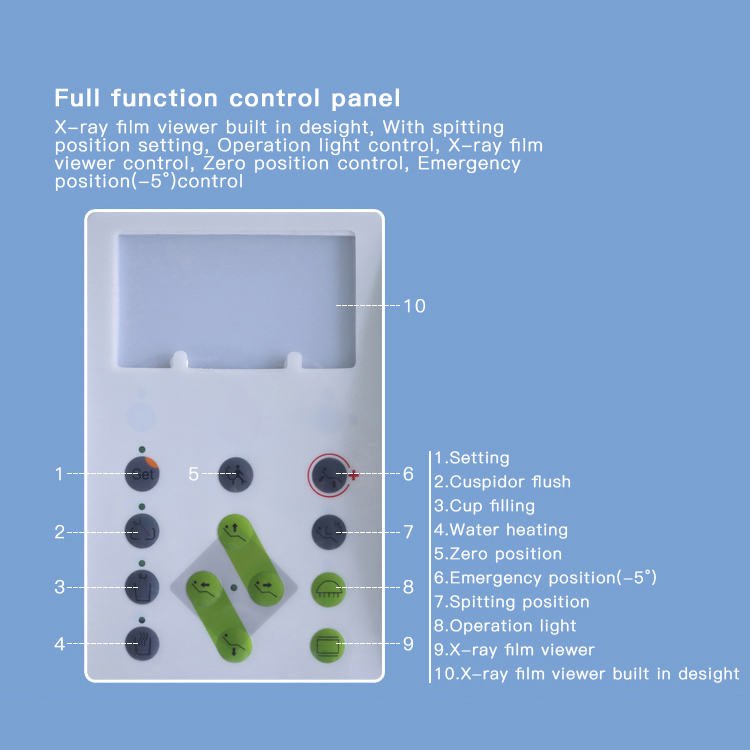 Tuo Kang New Model TK-802 2022 Dental Chair Unit Manufacturer 9