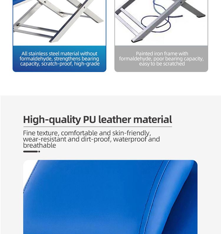 Complete Foldable Dental Chair with Air Compressor Portable Fold Dental Chair Folding-TK Dental 11