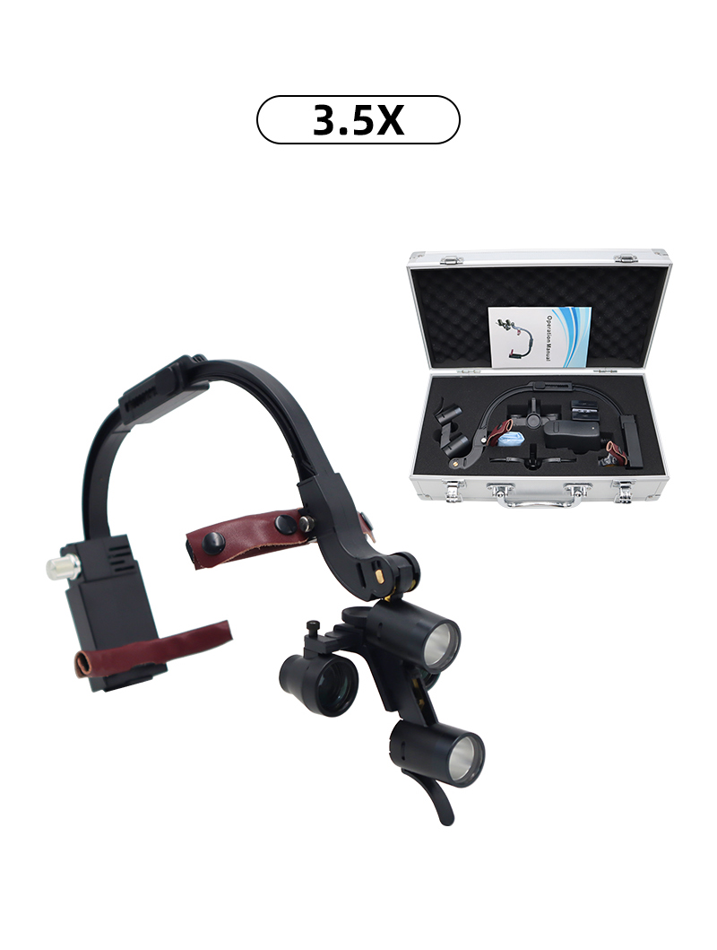 High quality dental oral headlights for medical surgery head mounted TKLP-026 Dental Loupes&LED Spotlight -TK Dental 19