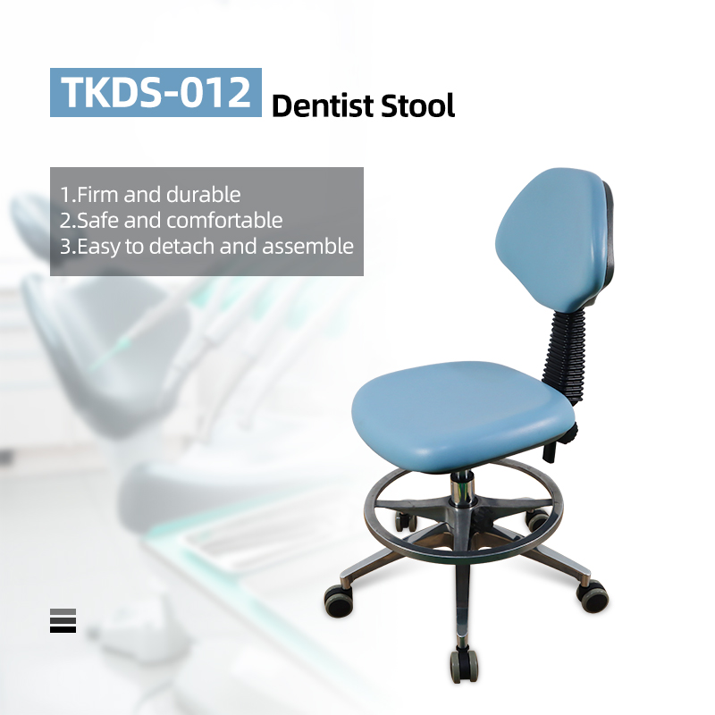 Dentist Stool Manufacturer Fashional Dental Rotation Doctor Chair TKDS-012-TK DENTAL 9