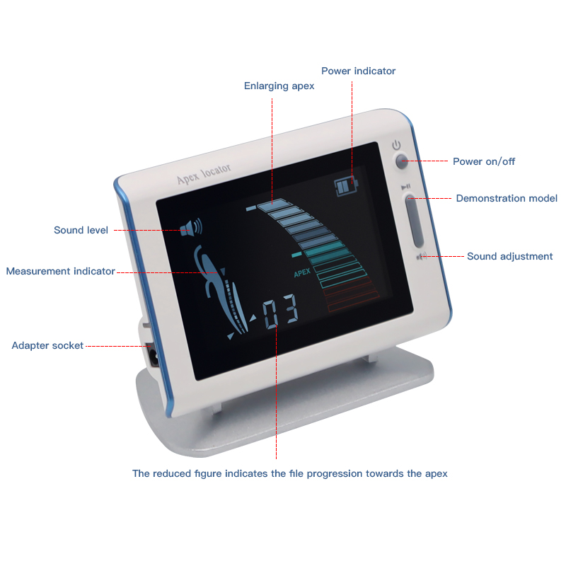 Tuo Kang TKEM-005 Color Display Dental Dentist Endodontics Apex Locator Root Canal Tool 6