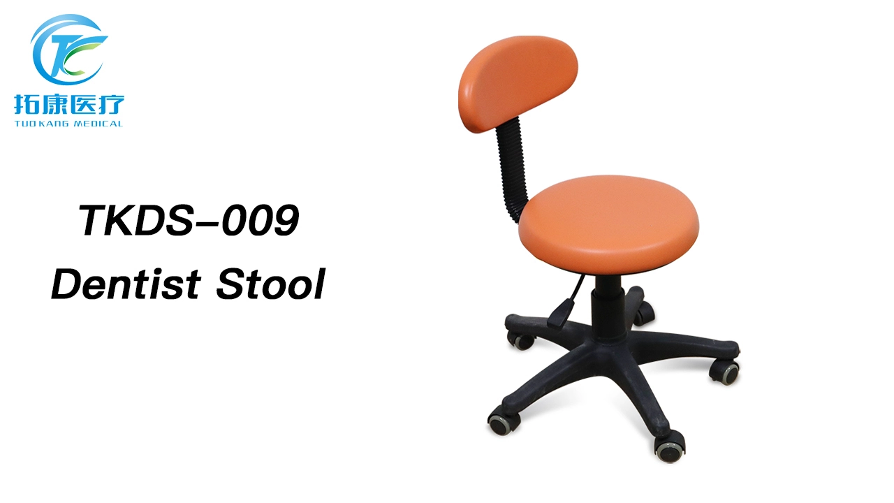 Dental High Quality Dentist Stool TKDS-009 Aluminum Rotation Doctor Chair -TK Dental 1