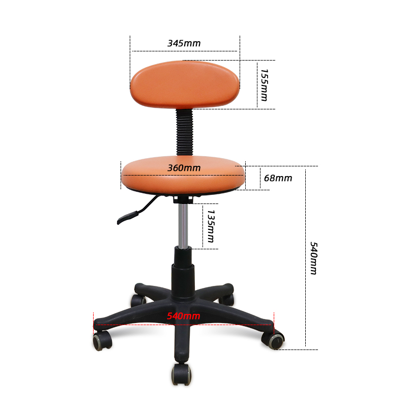 Dental High Quality Dentist Stool TKDS-009 Aluminum Rotation Doctor Chair -TK Dental 13