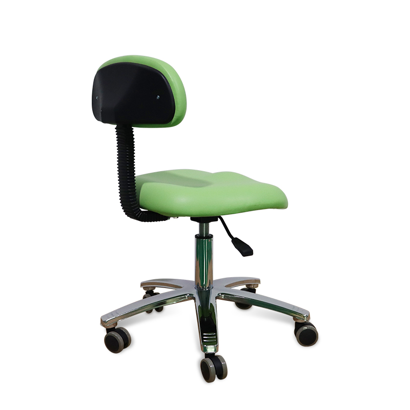 TKDS-010 Dentist Assistant Stool U-Shaped Curved Design Backrest Dentist Chair -TK Dental 14