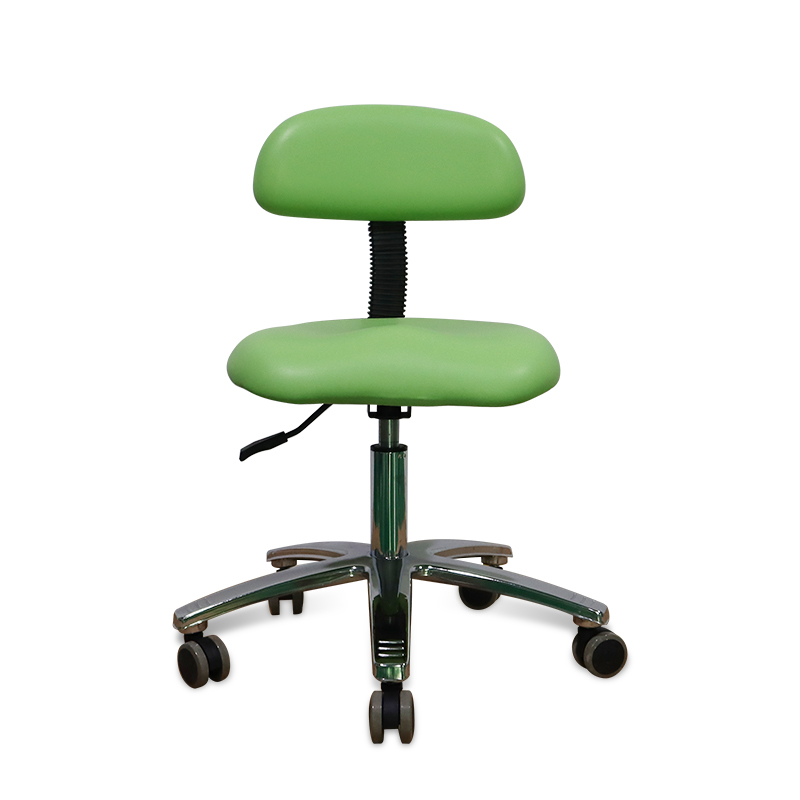 TKDS-010 Dentist Assistant Stool U-Shaped Curved Design Backrest Dentist Chair -TK Dental 15