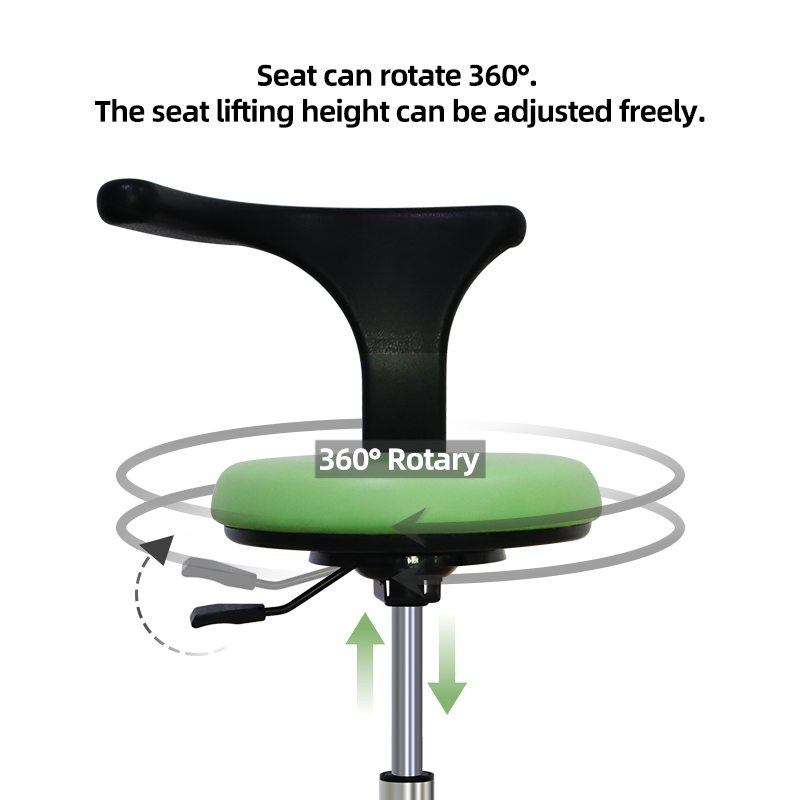 TKDS-011 Dentist Assistant Chair Economic Good Quality Aluminum Doctor Stool-TK Dental 10