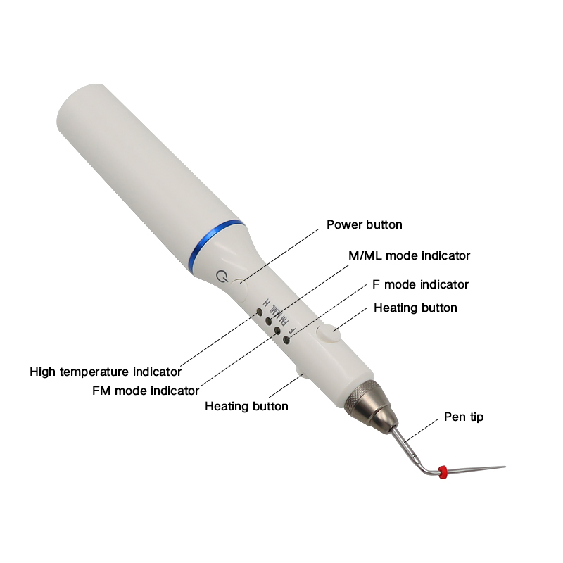 TKP-002 Wireless Gutta Percha Cutter Teeth Gum Endo Cordless Obturation Heating Pen 7