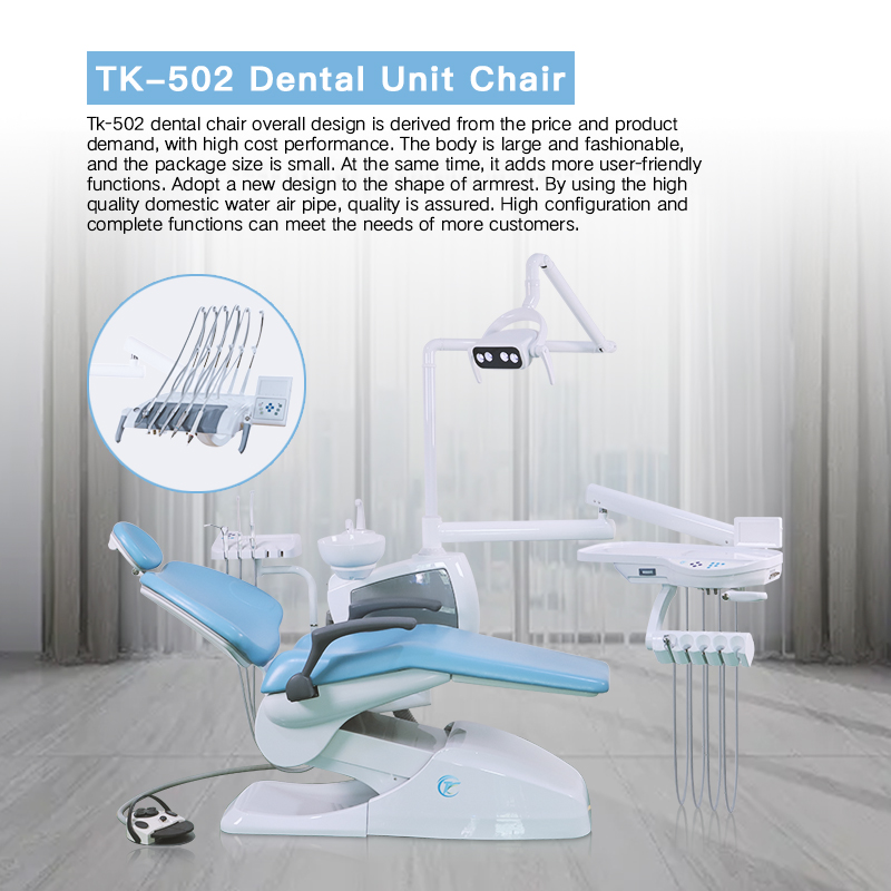 Wholesale Chinese electric dental equipment TK-502 dental chair unit set-TK Dental 3