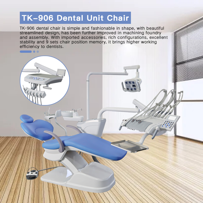 Luxury TK-906 Dental Unit Chair Factory Price 3