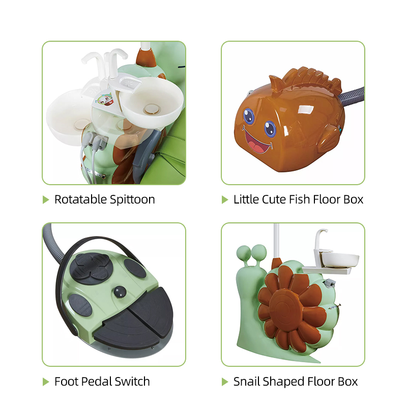 Best Tuo Kang Cute Dental Chairs Unit Set Good Price Children Dental Chair Factory Price - Tuo Kang 6