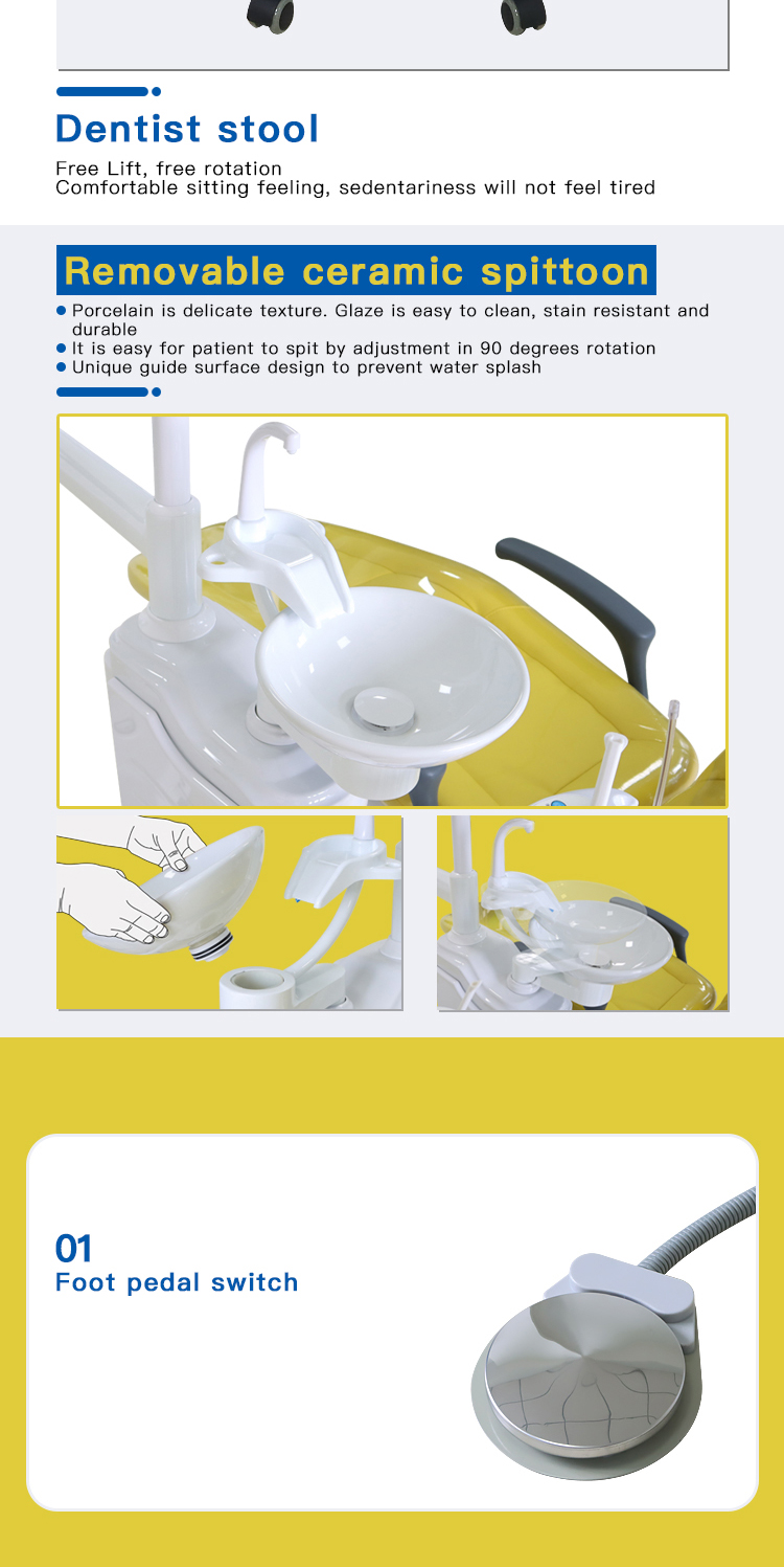 Most Cost-efficient Dental Unit Chair TK-501 Dental Chair for Both Clinics and Hospital-TK DENTAL 7