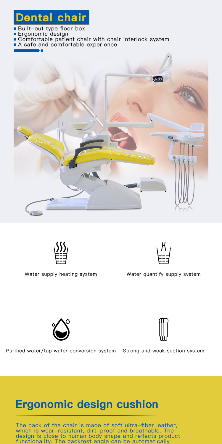 Most Cost-efficient Dental Unit Chair TK-501 Dental Chair for Both Clinics and Hospital-TK DENTAL 2