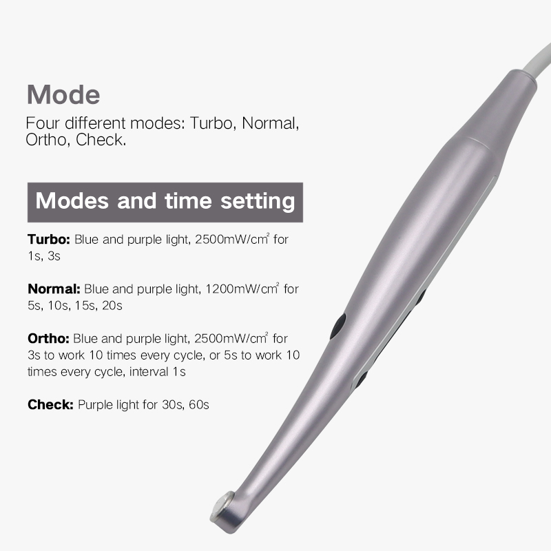 TKC-011 Dental Light Cure Lamp Composite Resin Machine LED UV Glue Curing Light Dental Cinlic-TK Dental 5