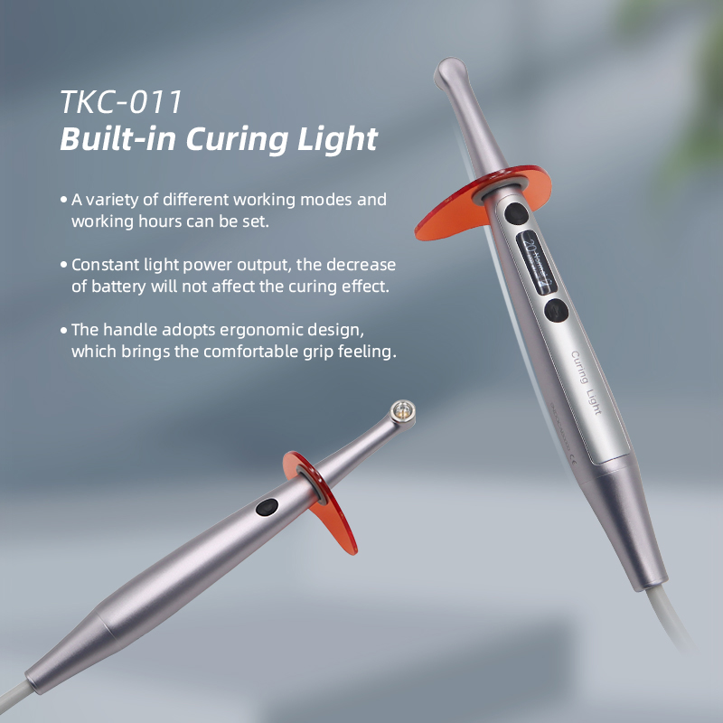 TKC-011 Dental Light Cure Lamp Composite Resin Machine LED UV Glue Curing Light Dental Cinlic-TK Dental 3